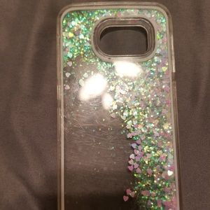 s6 glitter case
